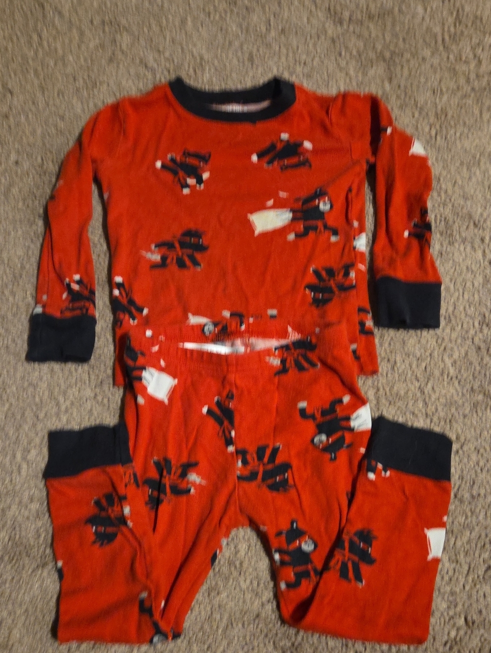 Carter's Ninja Print Pajama Set